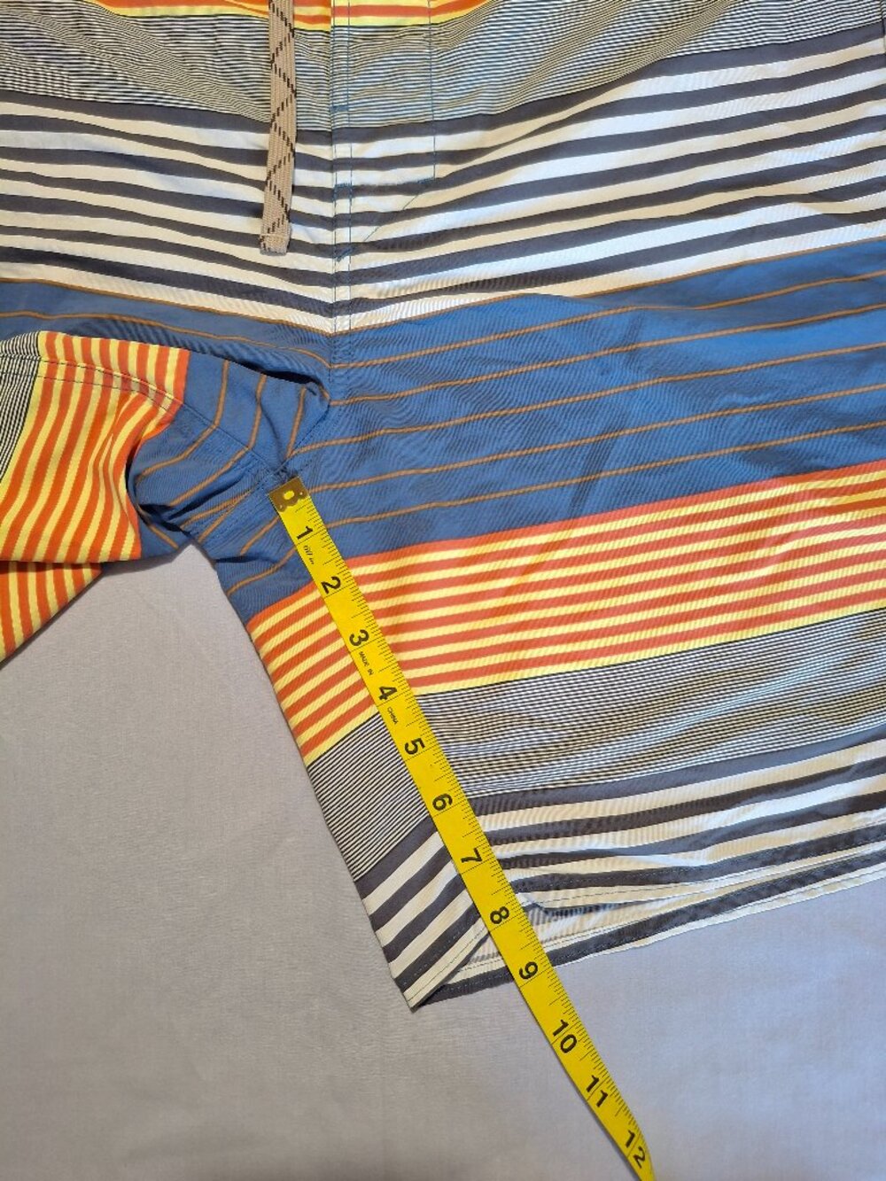 Patagonia Men's Wavefarer Striped Board Shorts - Picture 7 of 8